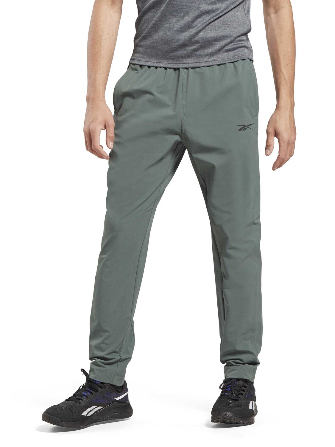 

Спортивные брюки Reebok Performance Woven, зеленый