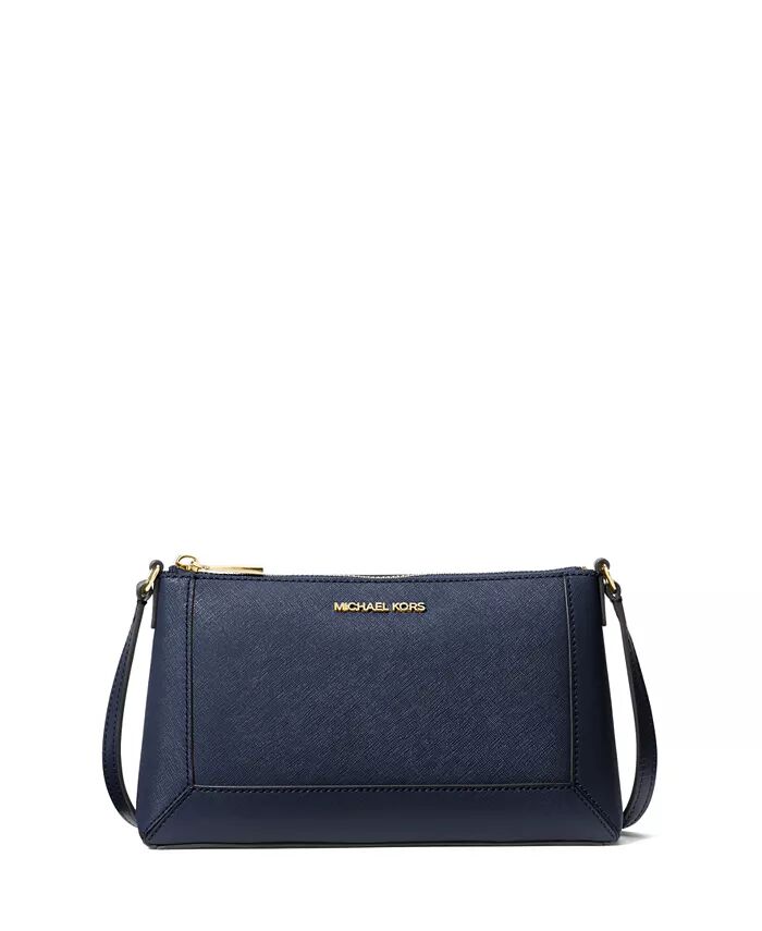 

Сумка через плечо Sallie Silver Hardware Medium Michael Kors, синий
