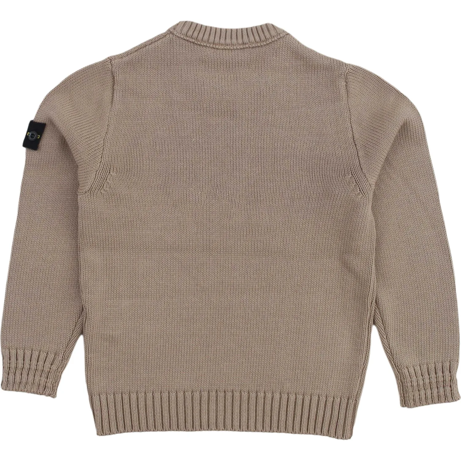 Детский свитер Crew Neck Moderate STONE ISLAND, коричневый — фото 3