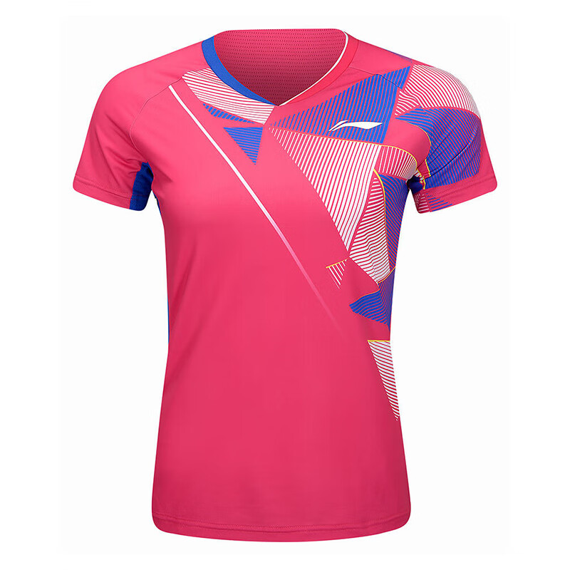

Женская одежда для бадминтона LiNing Badminton Series, ярко-розово-красная