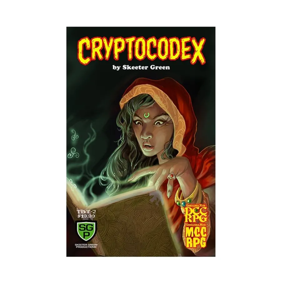 

Cryptocodex, Role Playing Games (Skeeter Green Publishing), твердый переплет
