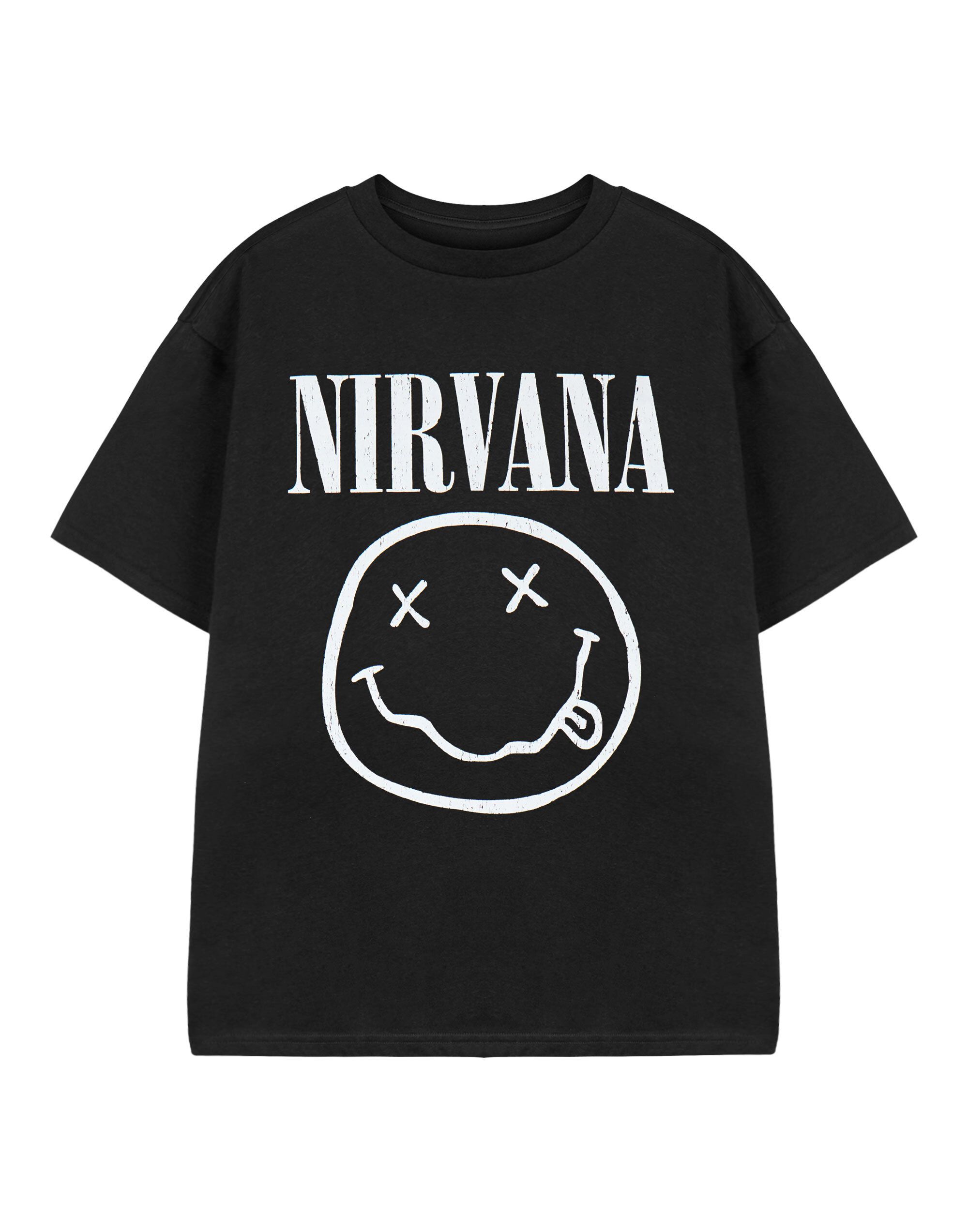 

Футболка Nirvana с логотипом, черный
