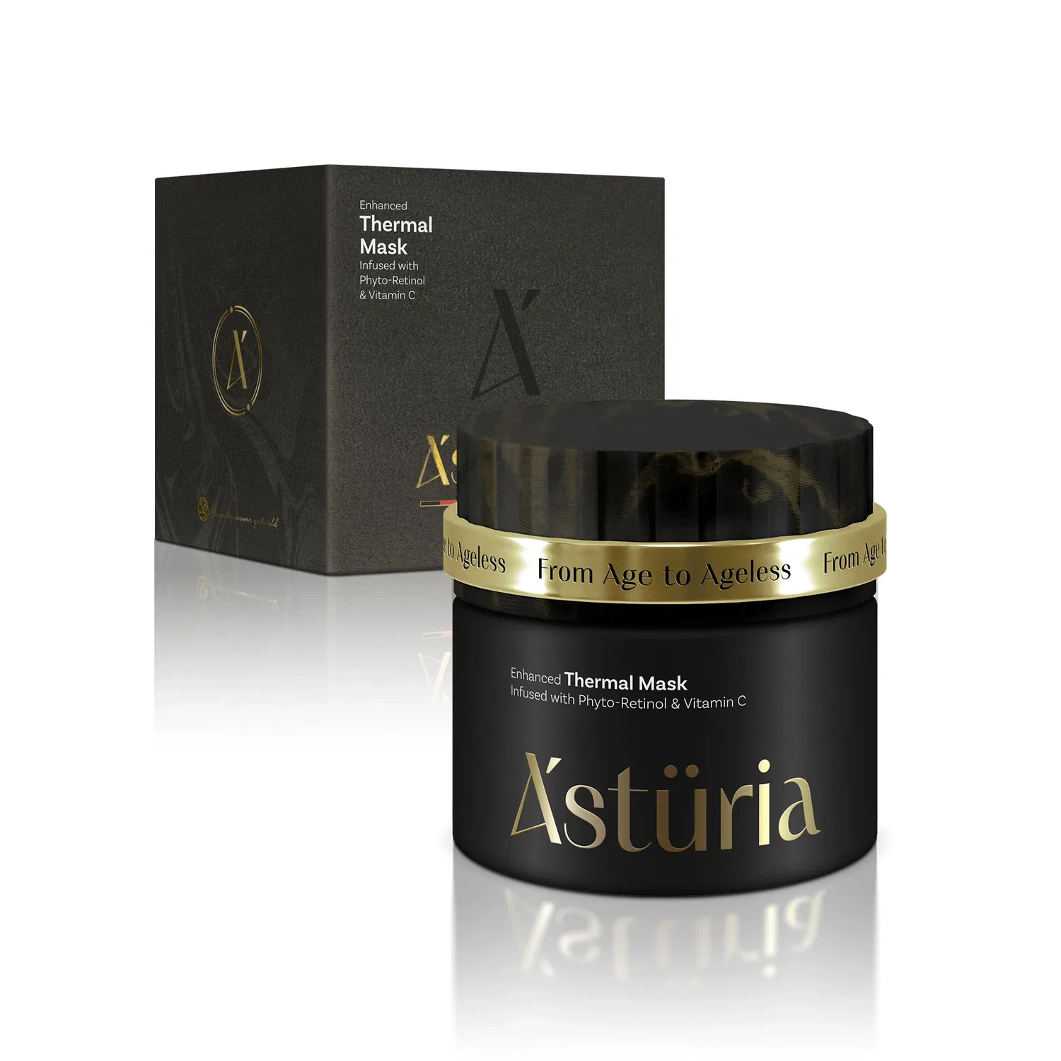 Усовершенствованная термомаска с фиторетинолом и витамином С Asturia, 1.8 Oz