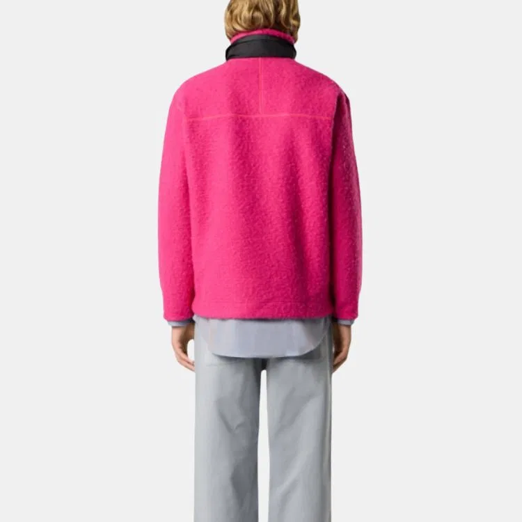 Лого Embroidered Drawstring Hem Свитшот STONE ISLAND, Fuchsia — фото 4