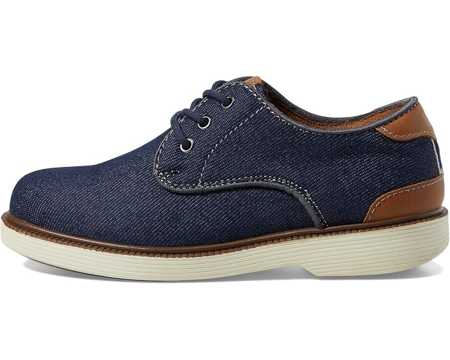 Оксфорды Florsheim Kids Highland Canvas Plain Toe Oxford Jr., темно-синий — фото 4