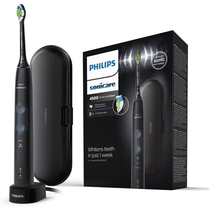 

Электрическая звуковая зубная щетка Sonicare Protectiveclean 4500, модель Hx6830/53, Philips