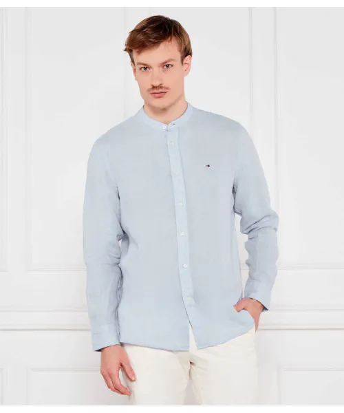 

Льняная рубашка Regular fit Tommy Hilfiger, синий