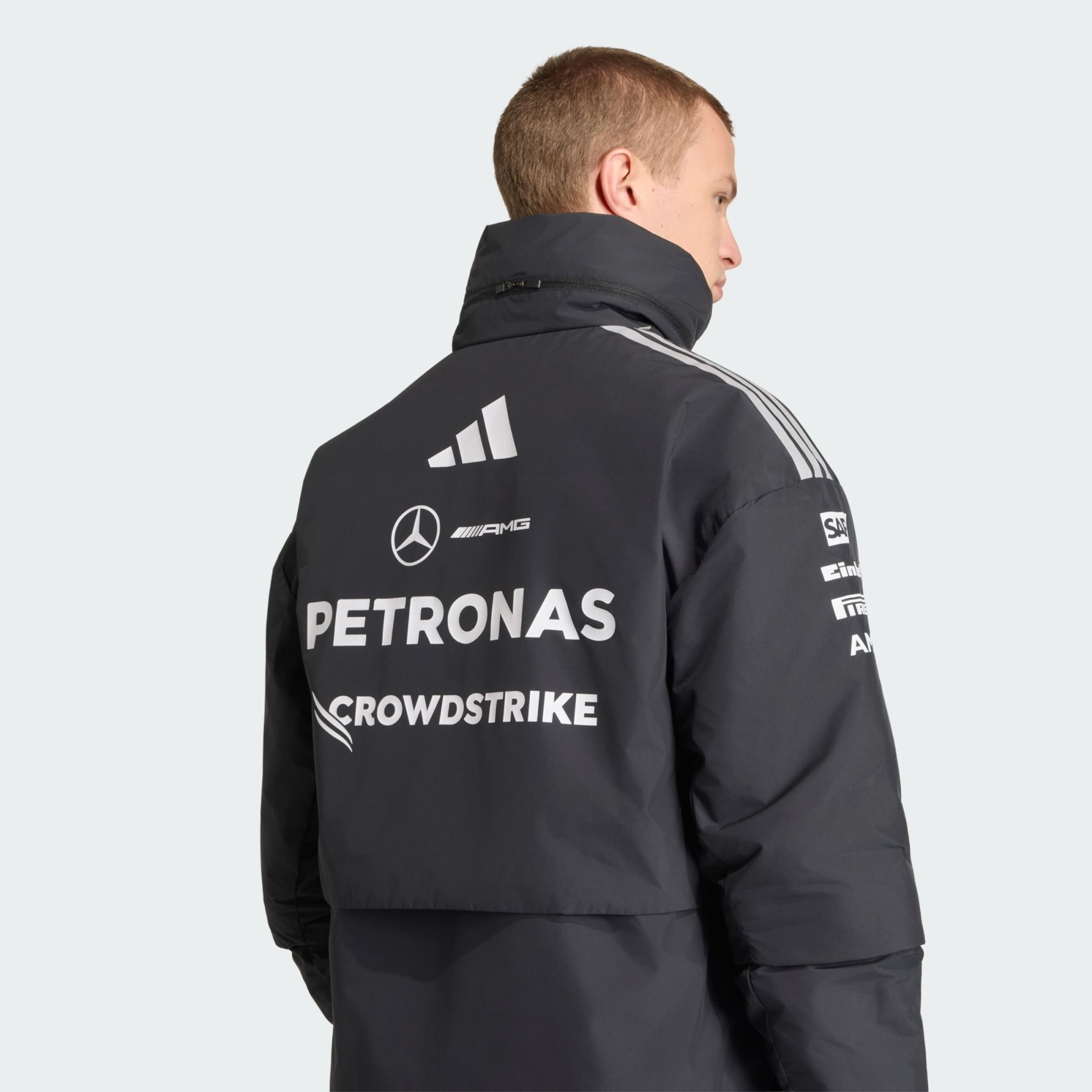 Adidas Performance Куртка Performance 'Mercedes-AMG Petronas Formula 1 Team' в черном цвете — фото 4