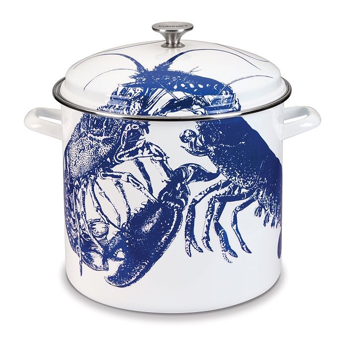 

Эмалированная кастрюля Cuisinart, 16 квартов, синий
