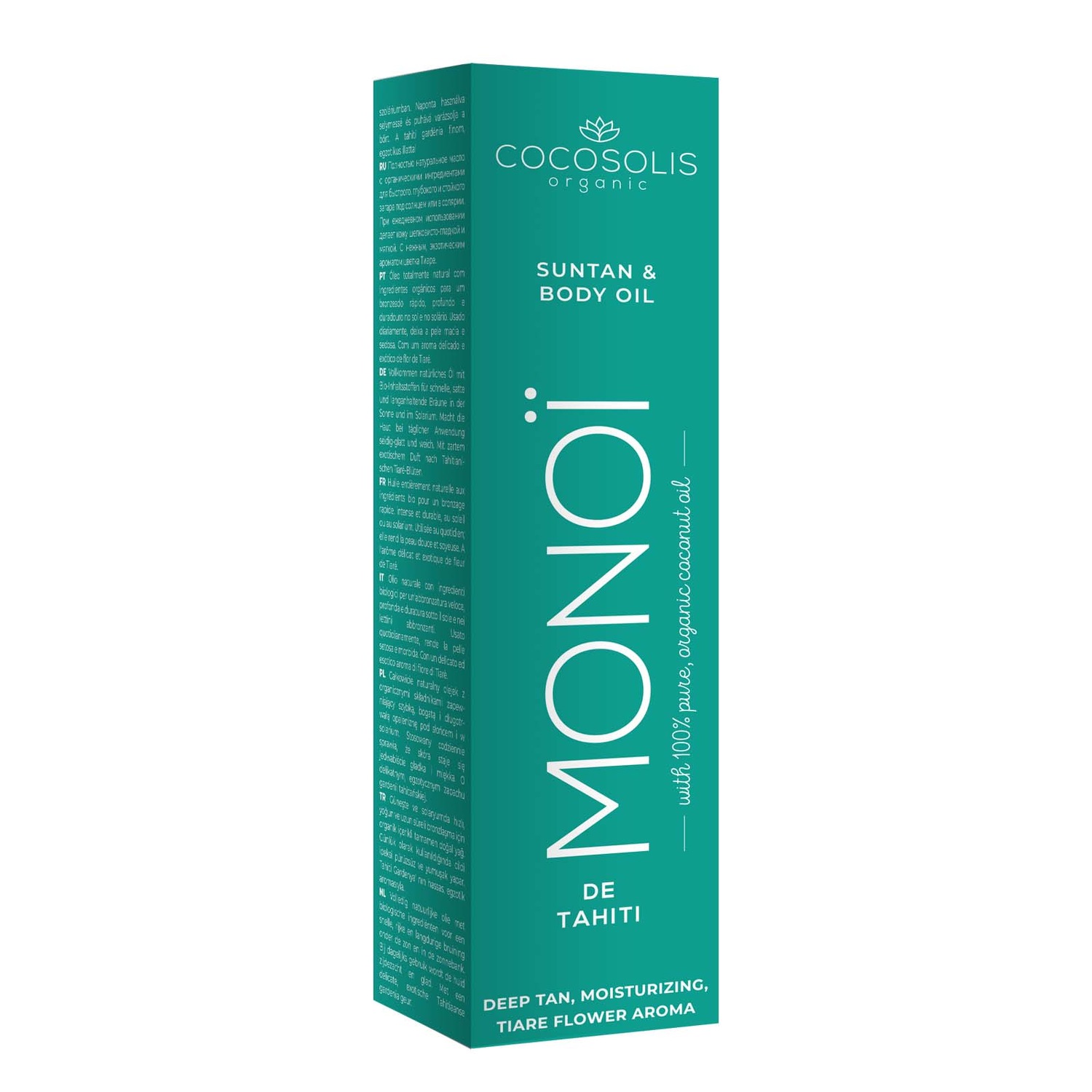 Масло для тела monoi suntan & body oil Cocosolis, объем 200 мл — фото 2