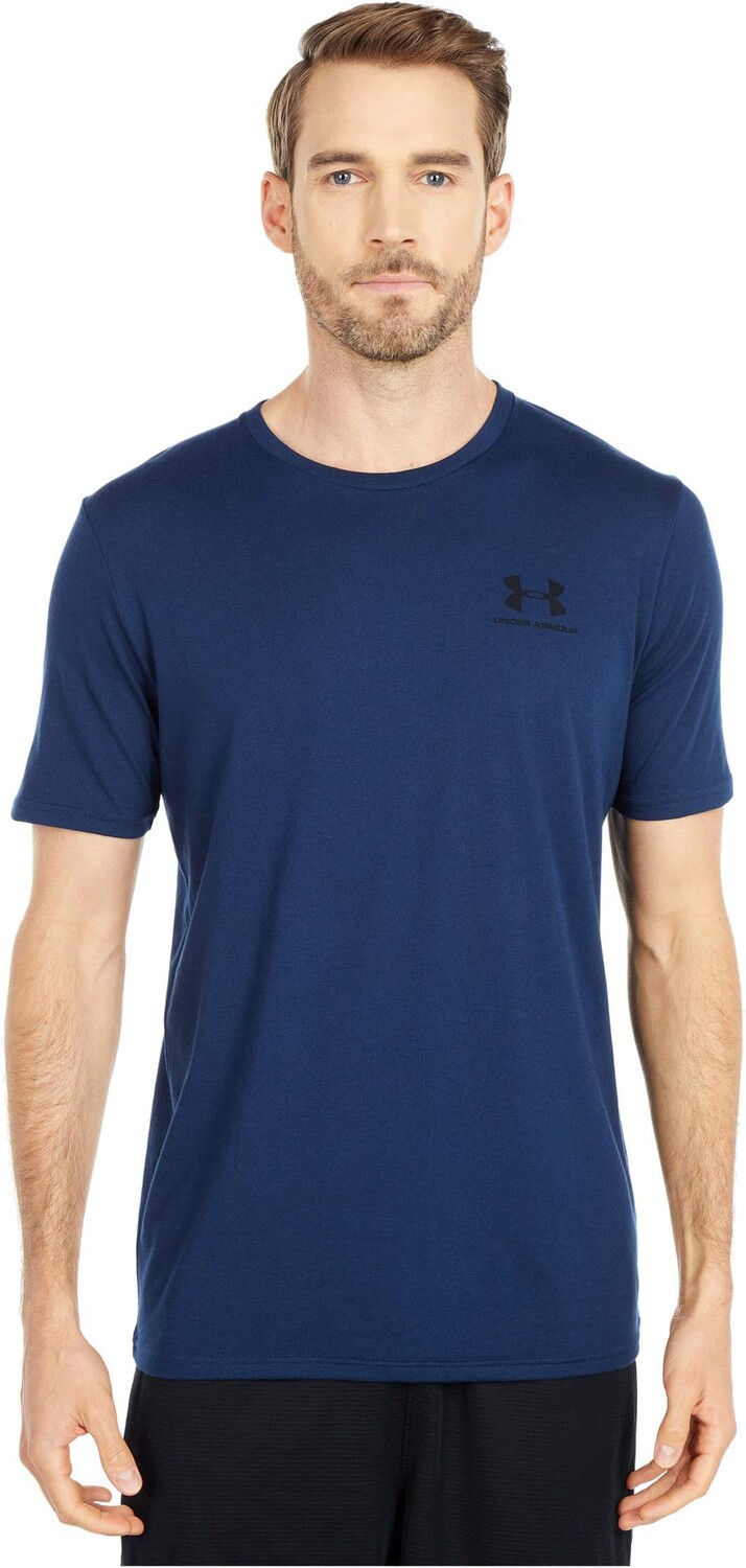 

Sportstyle Левая грудь с коротким рукавом Under Armour, цвет Academy/Black