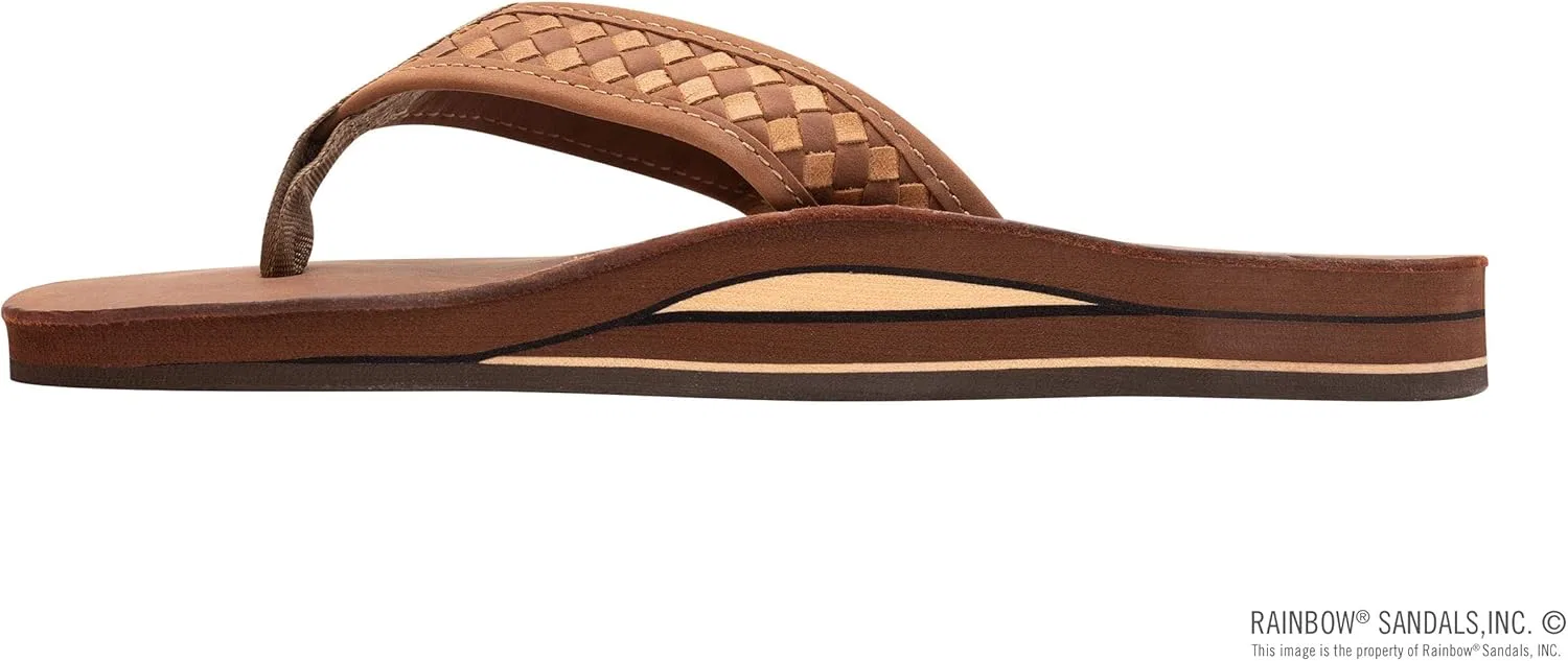 Сандалии двухслойные Rainbow, красное дерево Rainbow Sandals — фото 2