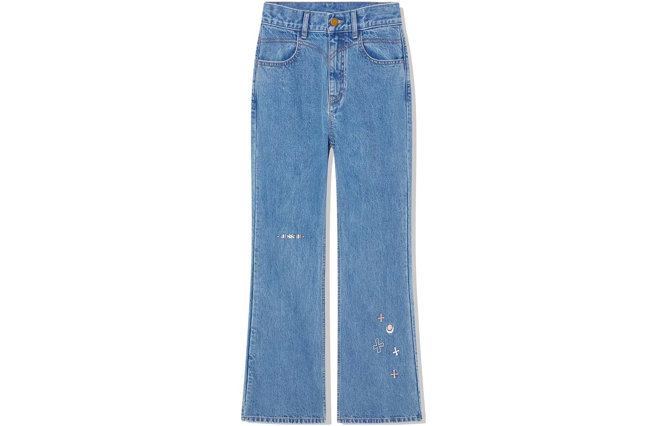 

LiNing Женские джинсы Light Denim Blue