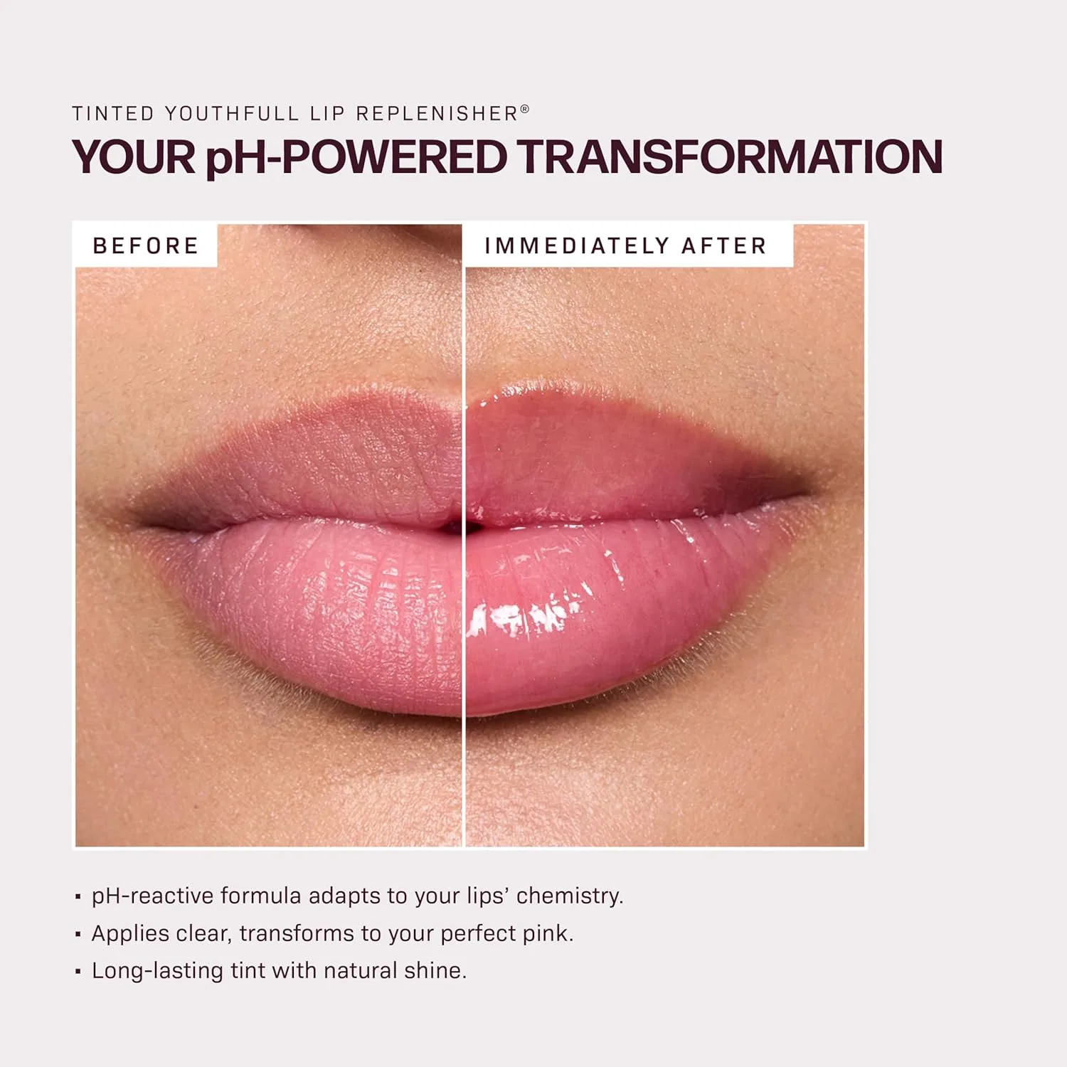Revision Skincare YouthFull Lip Replenisher - увлажняющий бальзам для губ с гиалуроновой кислотой, придающий объем, увеличивающий объем и обладающий антивозрастным эффектом., Tinted — фото 3
