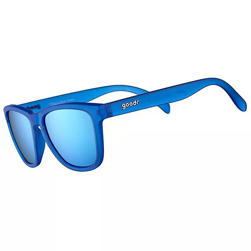 

Солнцезащитные очки Goodr Falkor's Fever Dream, цвет Blue Frame/Blue Lens