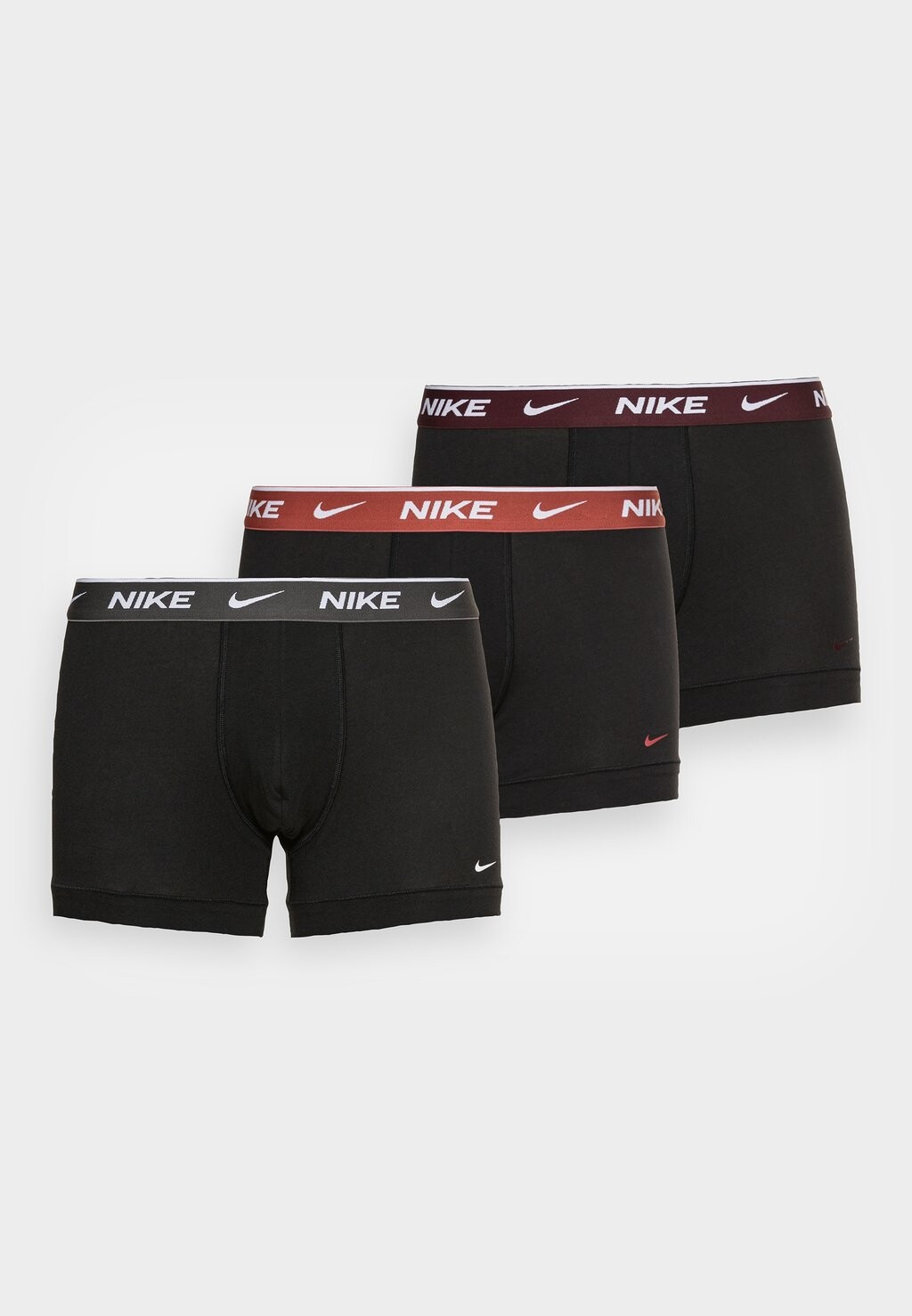 

Брюки-кюлоты 3 ПАКЕТА Nike Underwear, черный/ржавый/угольно-вересковый/бордовый