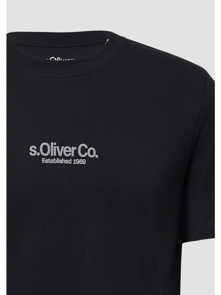 

Футболка s.Oliver, черный