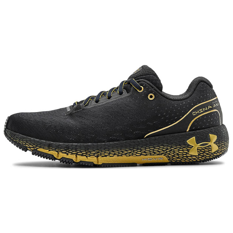 

Кроссовки HOVR Machina 1 мужские с низким верхом, черные/золотые Under Armour, Черный, Кроссовки HOVR Machina 1 мужские с низким верхом, черные/золотые Under Armour