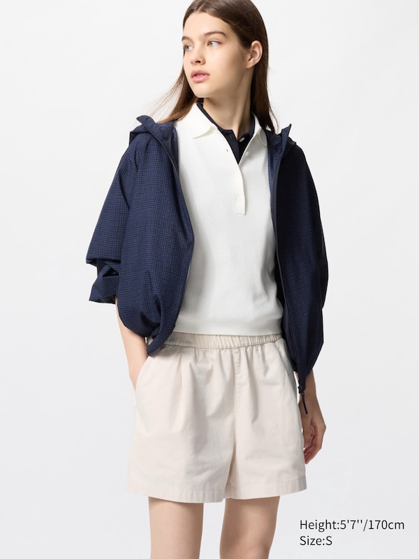 

Легкие хлопковые шорты Uniqlo, белый