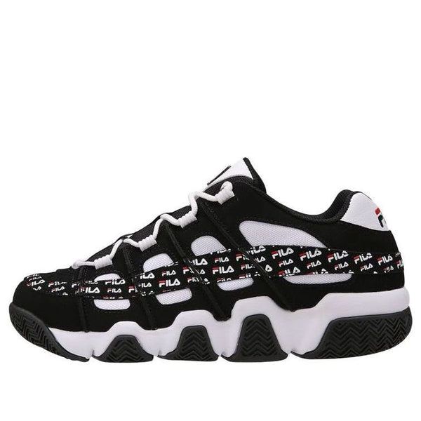 

Кроссовки barricade 97 low chunky sneakers black/white Fila, черный
