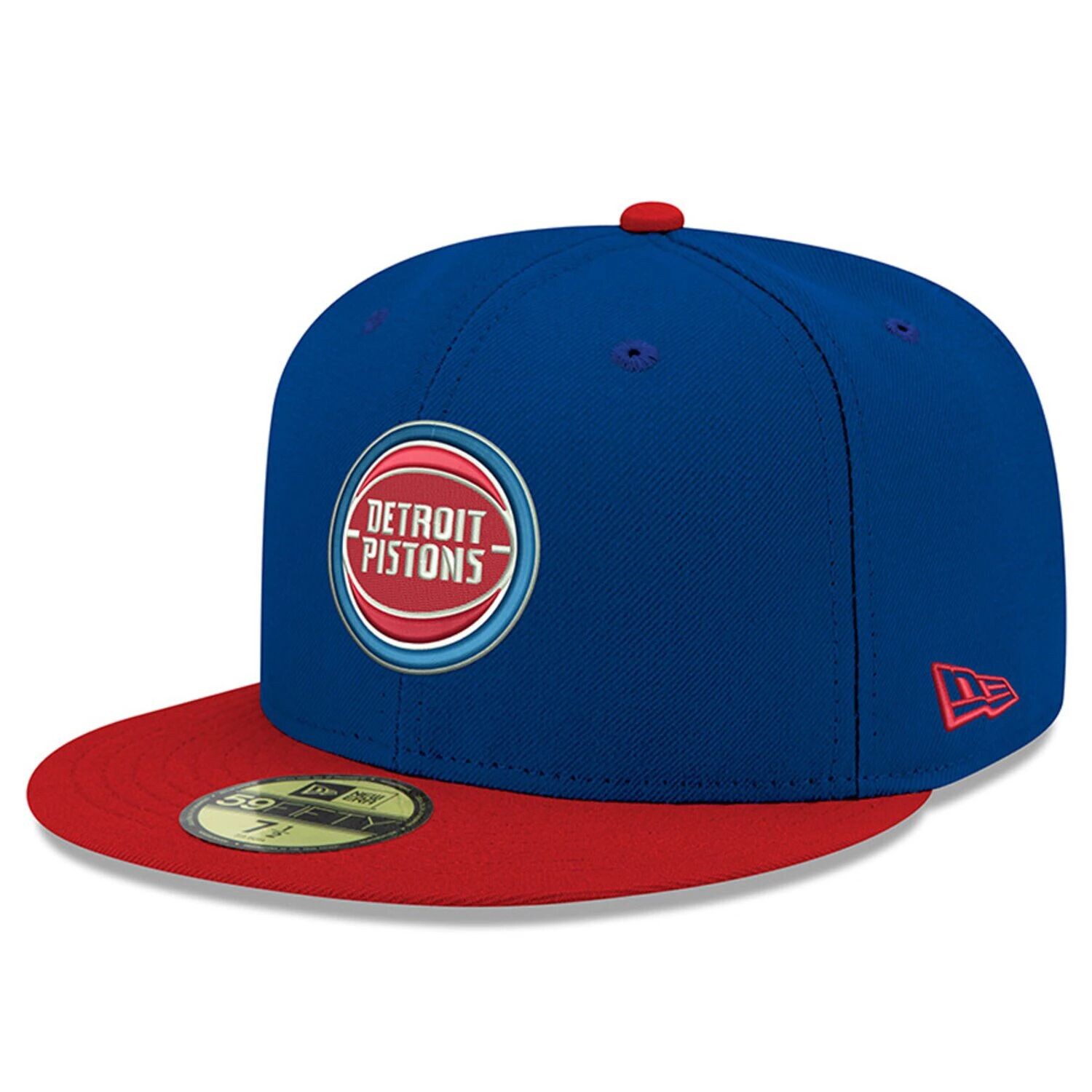 

Мужская кепка New Era Blue Detroit Pistons Official Team Color 2Tone 59FIFTY