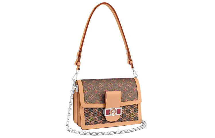 

LOUIS VUITTON Сумка Dauphine Damier Monogram Lv Pop Mm Pink