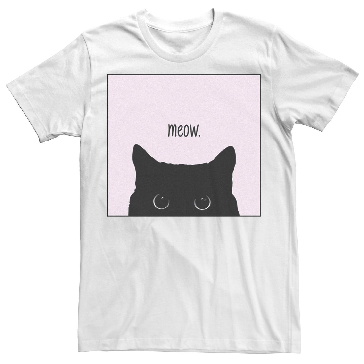 

Мужская футболка Meow Cat в стиле поп-арт Licensed Character