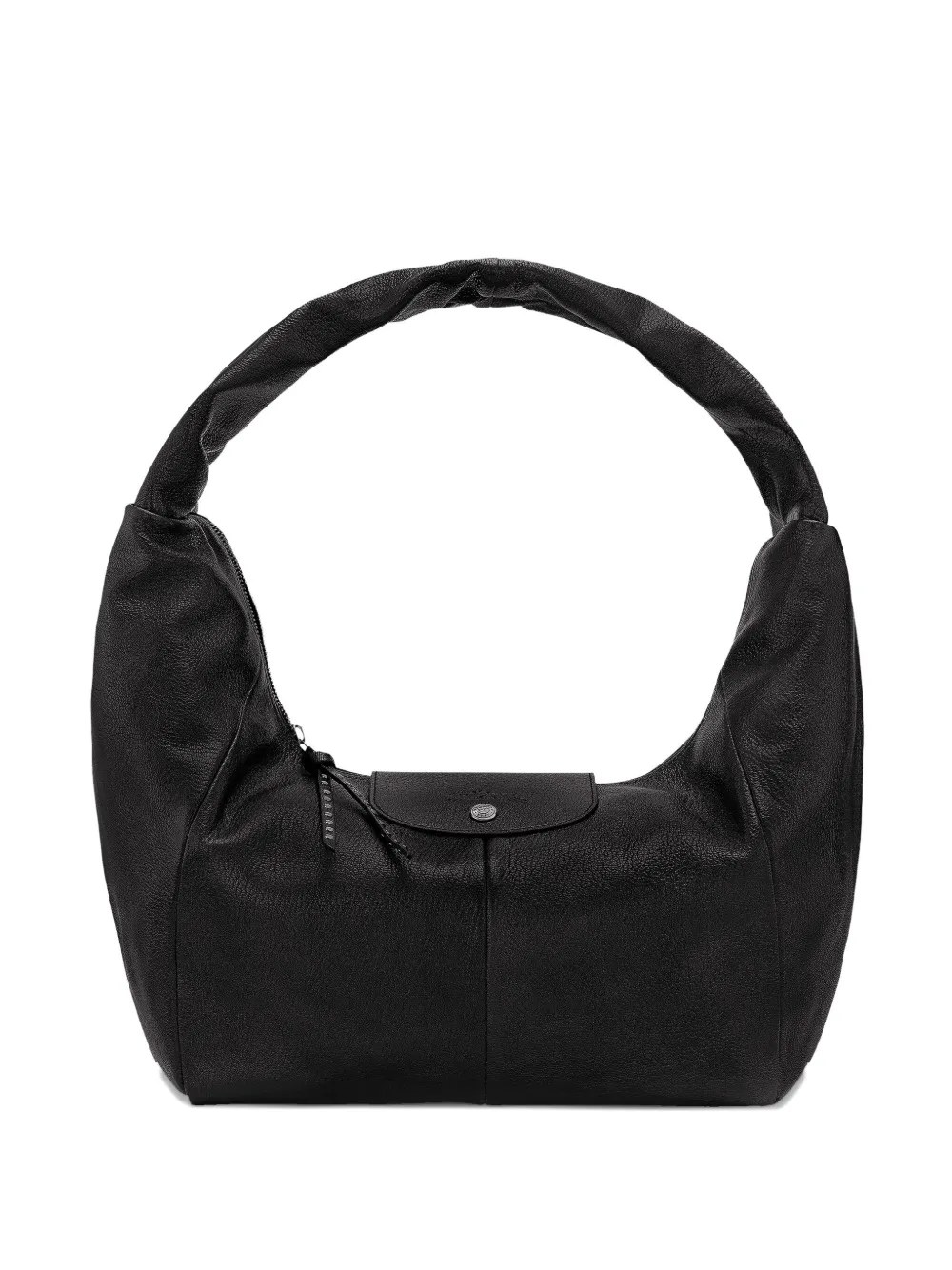 

Кожаная сумка через плечо Longchamp, черный