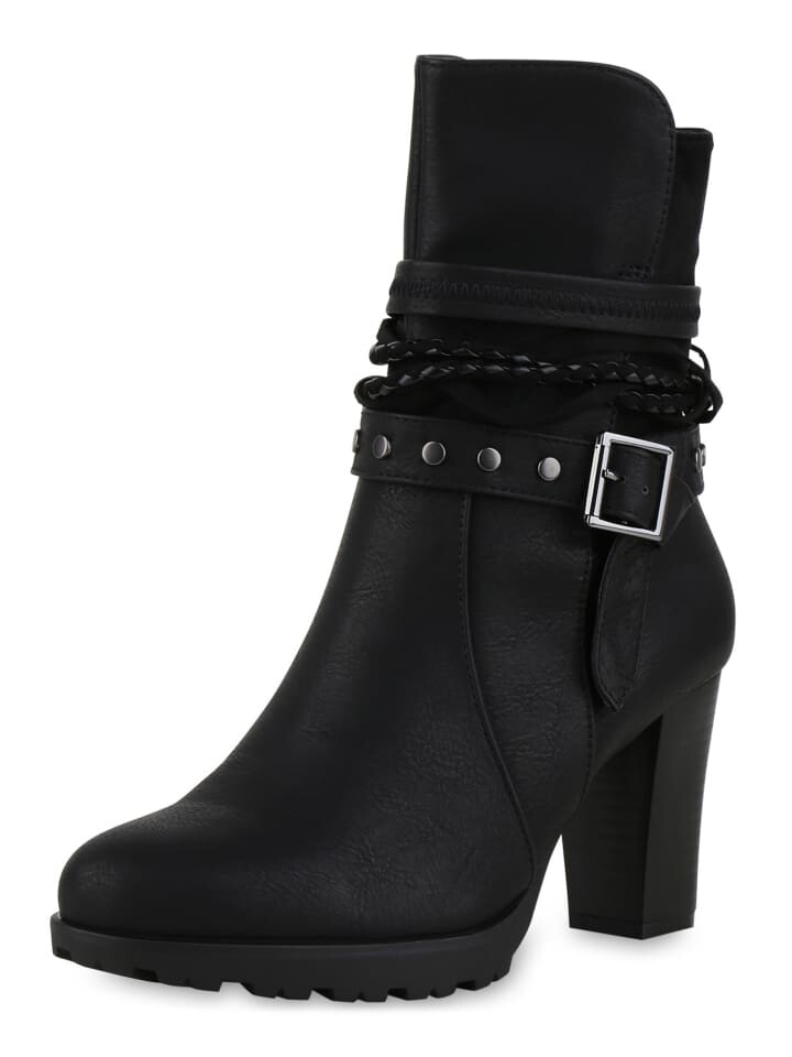 

Ботильоны VAN HILL Biker Boots Emily, черный