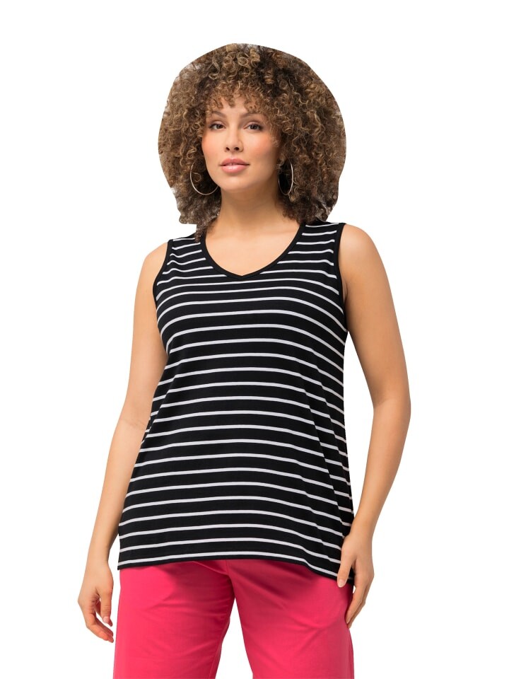 

Футболка Ulla Popken Strick Top, черный