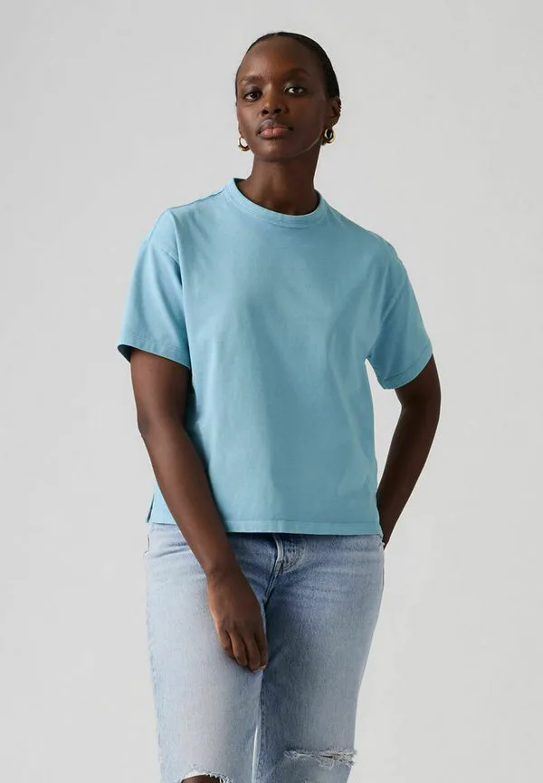 

Винтажная футболка с коротким рукавом cora basic tshirt glacier lake garment dye blue Levi'S, Glacier Lake Garment Dye - Blue -, Синий, Винтажная футболка с коротким рукавом cora basic tshirt glacier lake garment dye blue Levi'S, Glacier Lake Garment Dye 