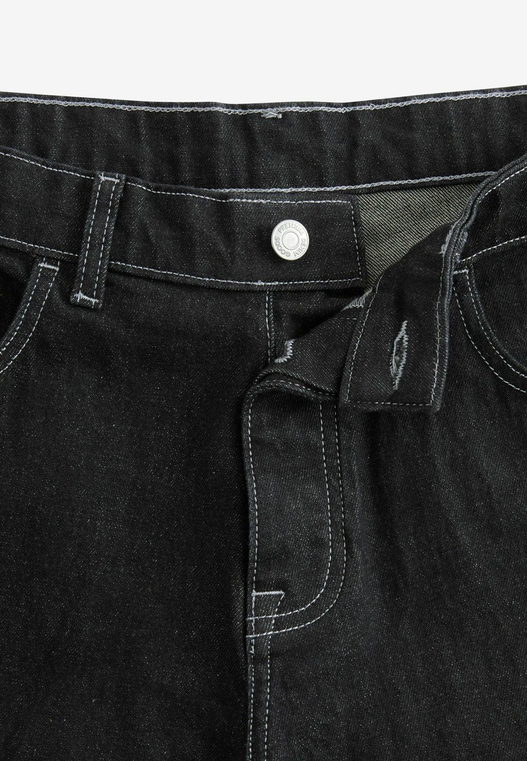 

Джинсы свободного кроя EDIT BAGGY LOOSE FIT Next, черный