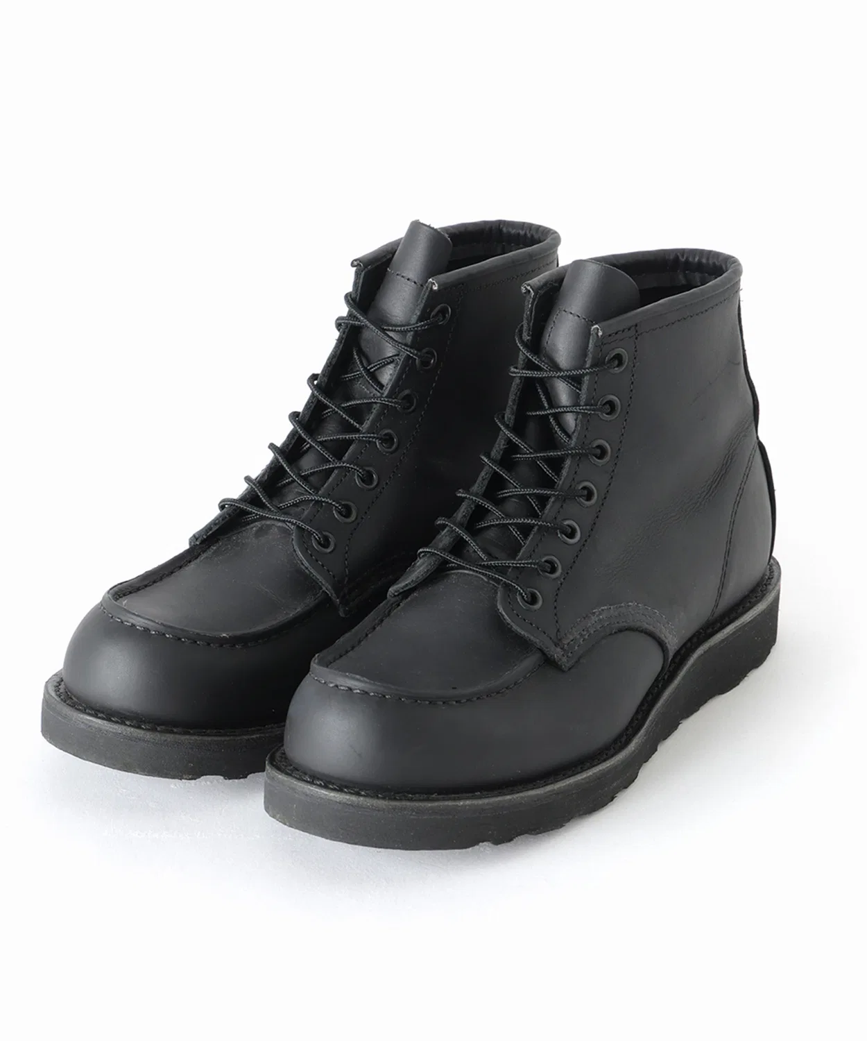 Ботинки классические мокасины Red Wing 6 дюймов, кожа, чёрный