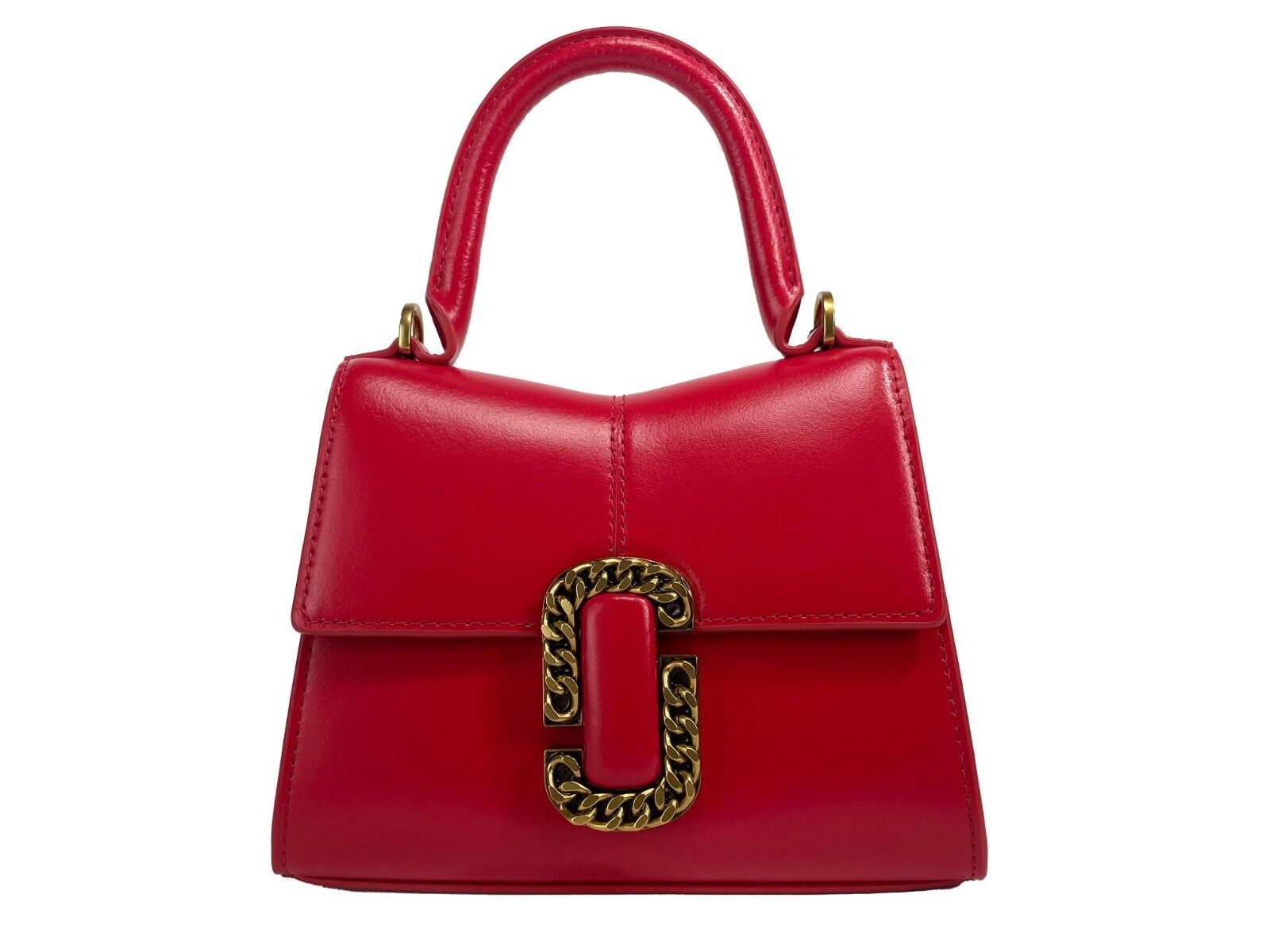 

Сумка-портфель St Marc Mini с верхней ручкой, красная The Marc Jacobs