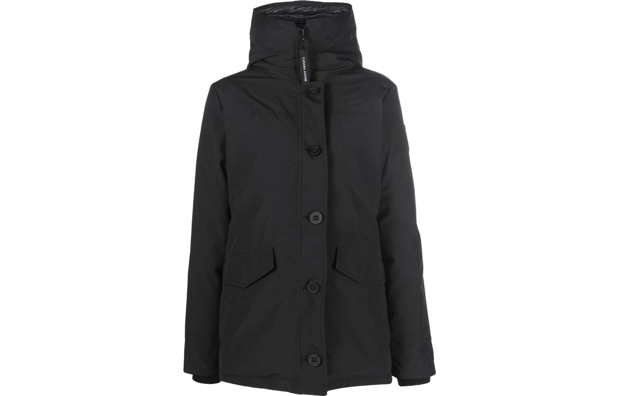 Футболка FW22 Пуховая куртка женская черная Canada Goose — фото 2