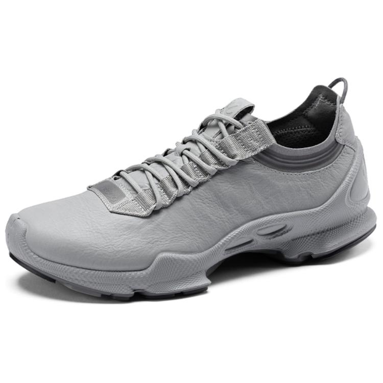 

Ecco Кроссовки Striding C с низким верхом, износостойкие, мужские, серо-голубого цвета