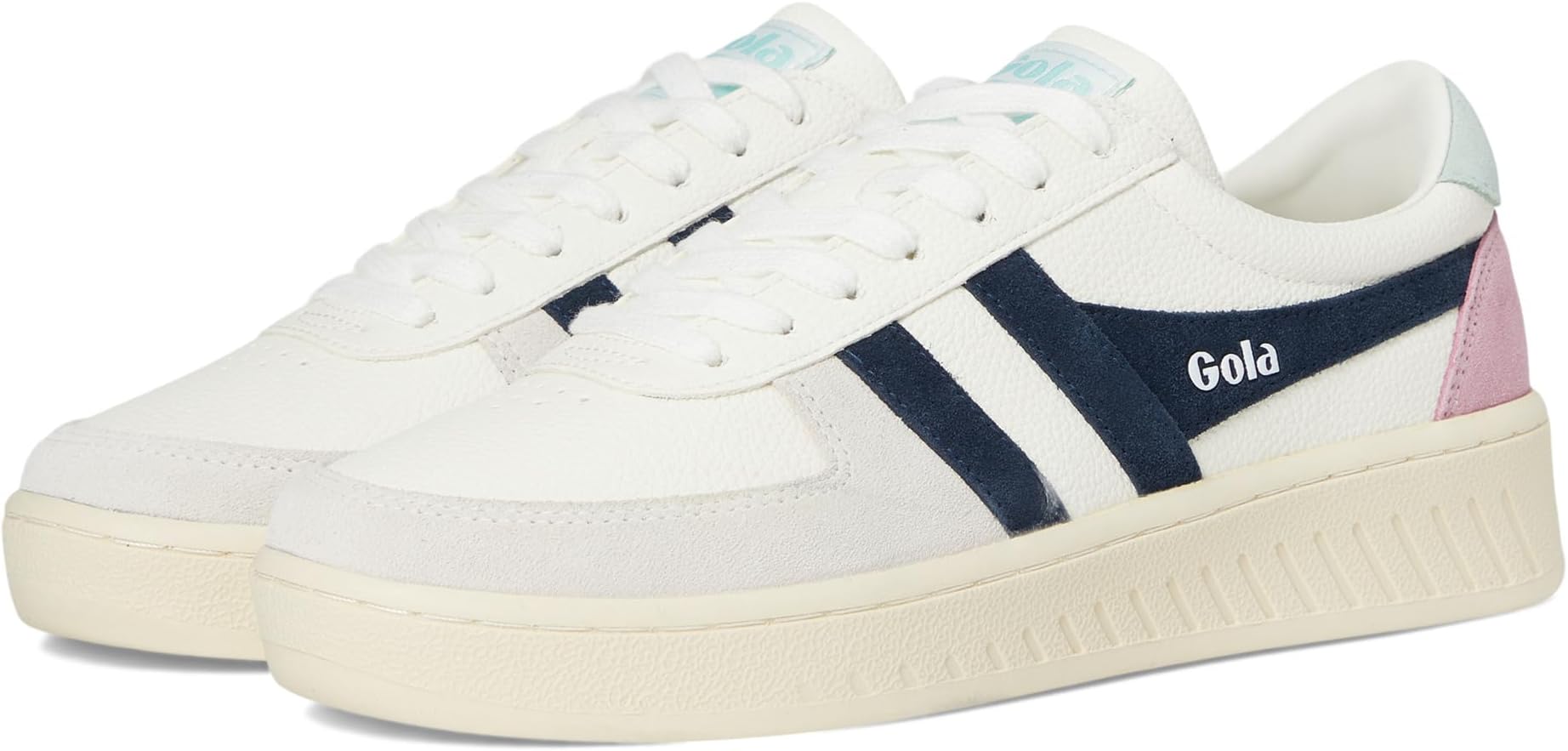 Кроссовки Gola Women's Grandslam Trident, White/Navy/Surf