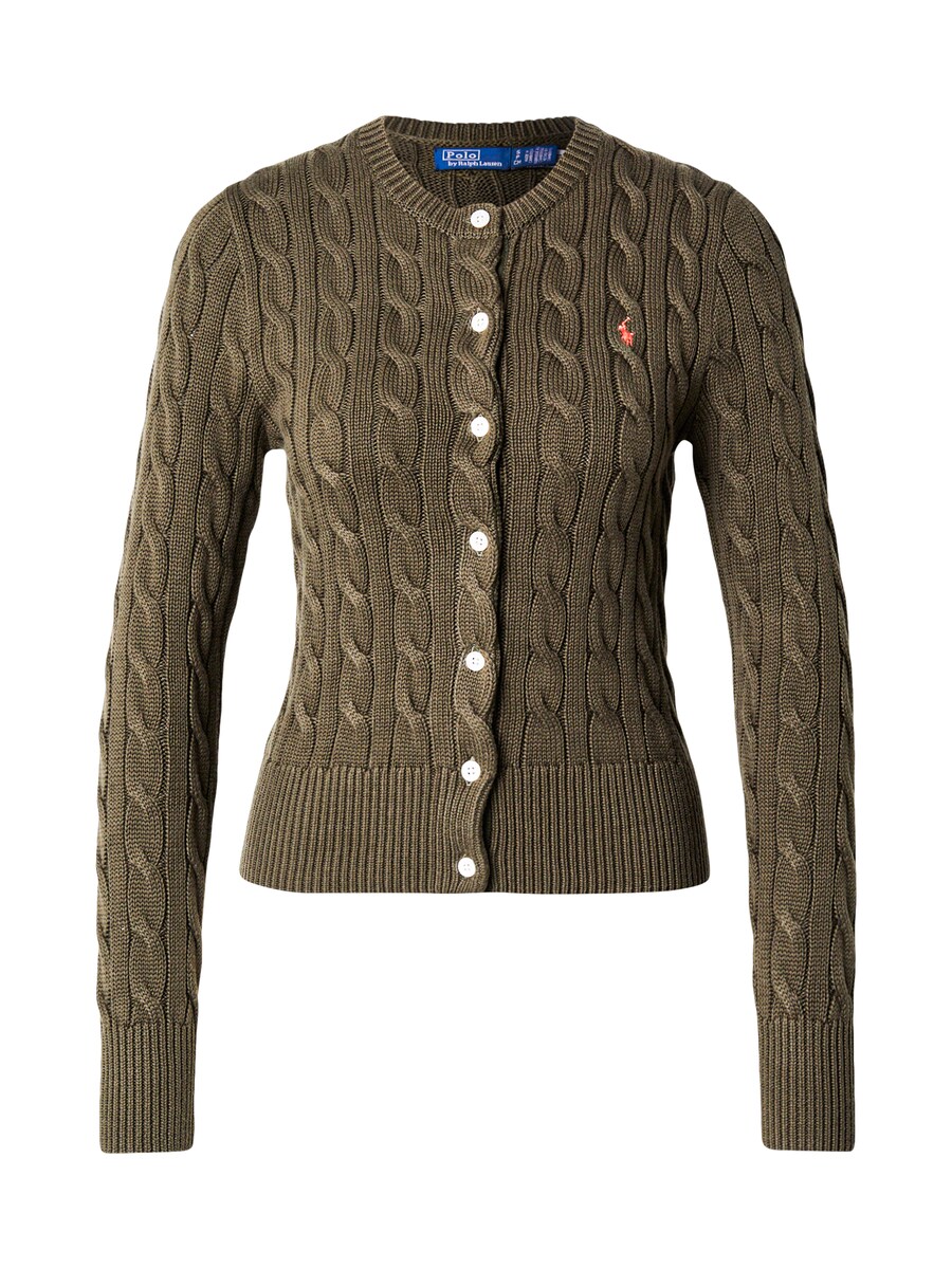 

Вязаный кардиган Polo Ralph Lauren, оливковый
