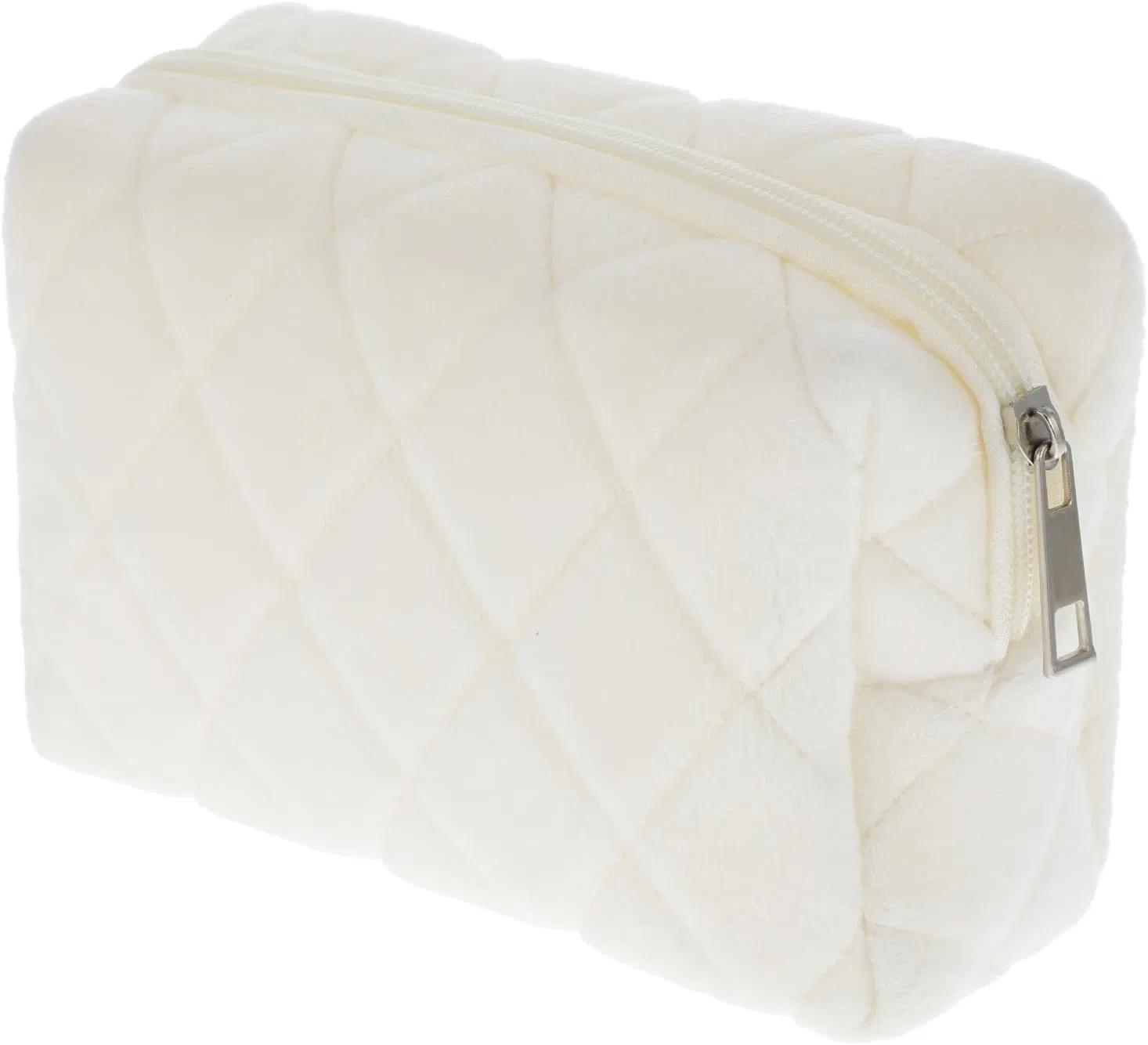 Дорожная косметичка Fluffy Make Up Bag Organiser Case White Checked от Gjinxi Gjinxi, White