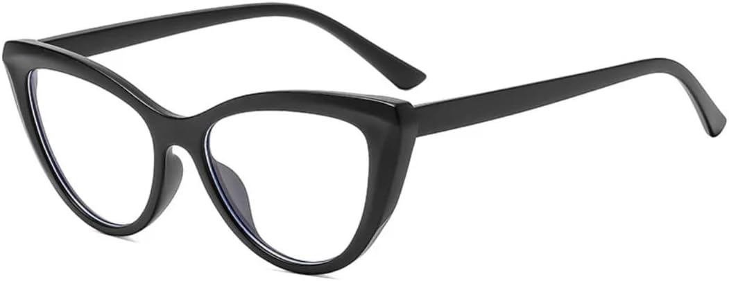 

Солнцезащитные очки с защитой от УФ-излучения UV400 | Оправа «кошачий глаз», прозрачная | для женщин и мужчин, для занятий спортом на открытом воздухе и вождения DSVIGF, Matteblack