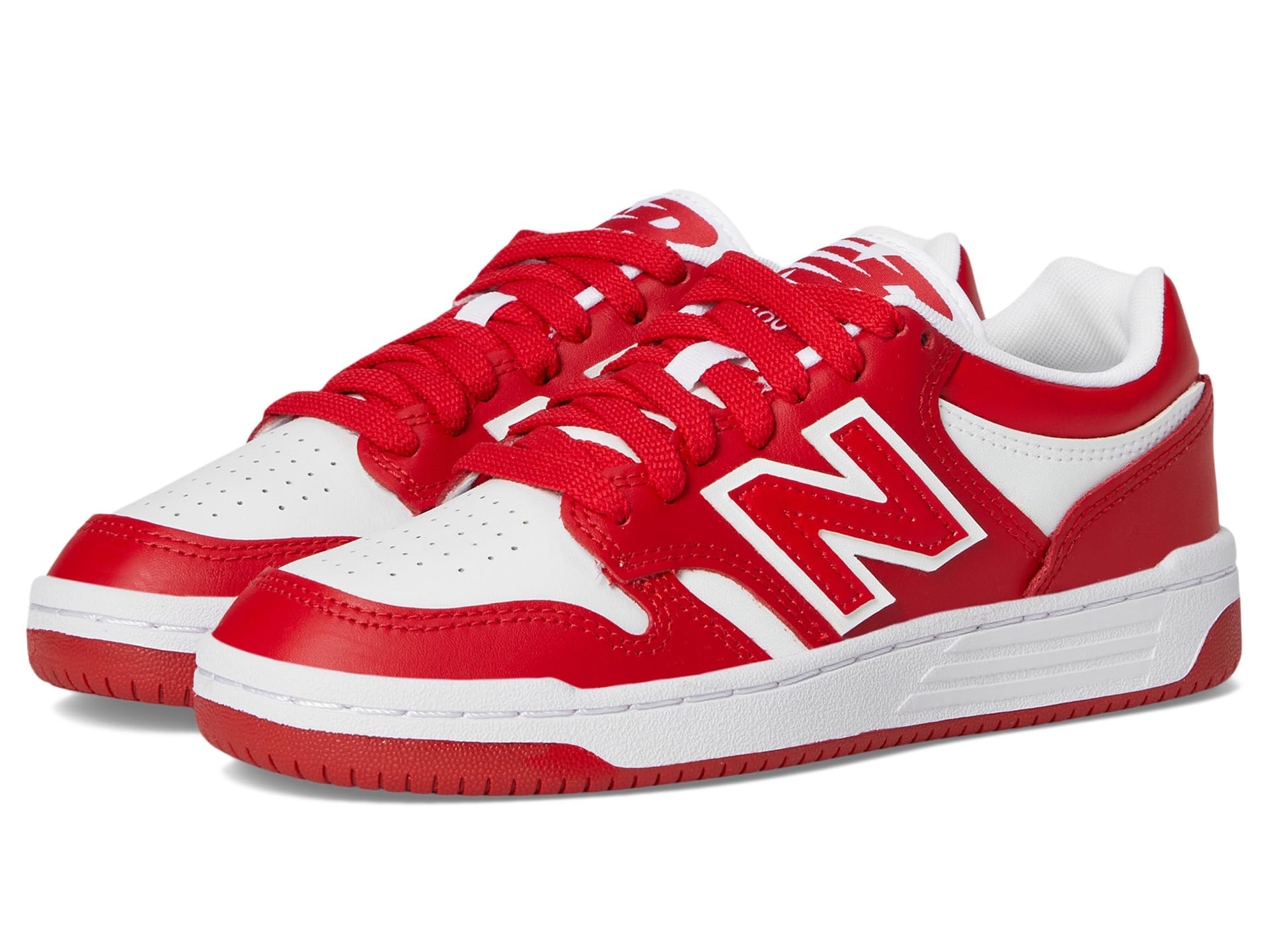 

Кроссовки New Balance Kids 480, цвет Team Red/White