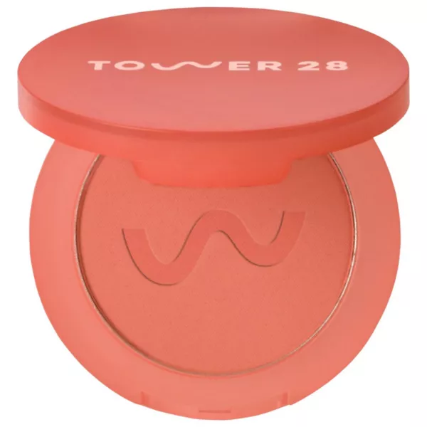 

Getset blur + set матовые пудровые румяна Tower 28 Beauty, цвет culver crush