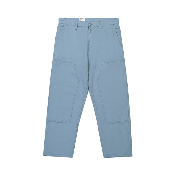 

Брюки Carhartt WIP Walter Double Knee Pants Misty Sky, синий