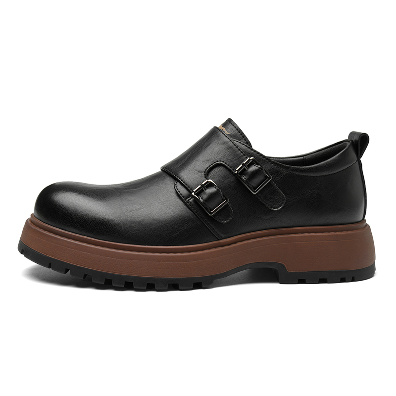 

Мужская повседневная обувь с низким верхом SEPTWOLVES, Black (Standard Leather Shoe Size)