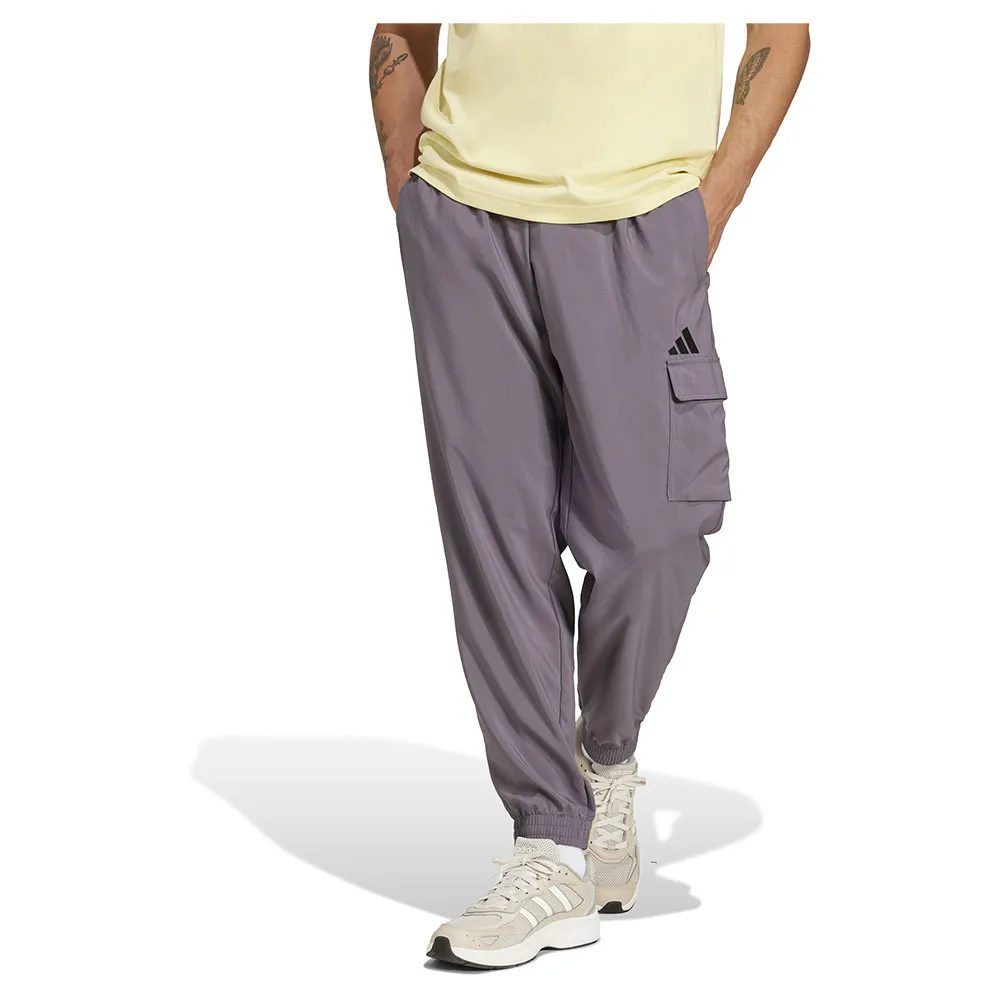 

Джоггеры adidas Essentials Small Logo, серый