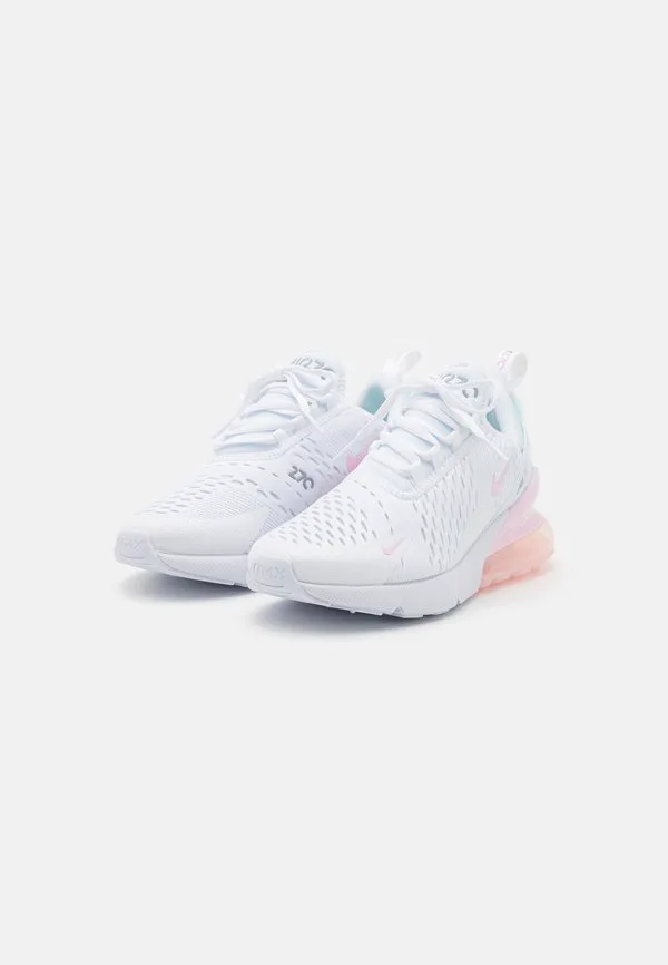 Кроссовки air max 270 унисекс Nike Sportswear, White/Pink Foam/Light Smoke Grey — фото 2