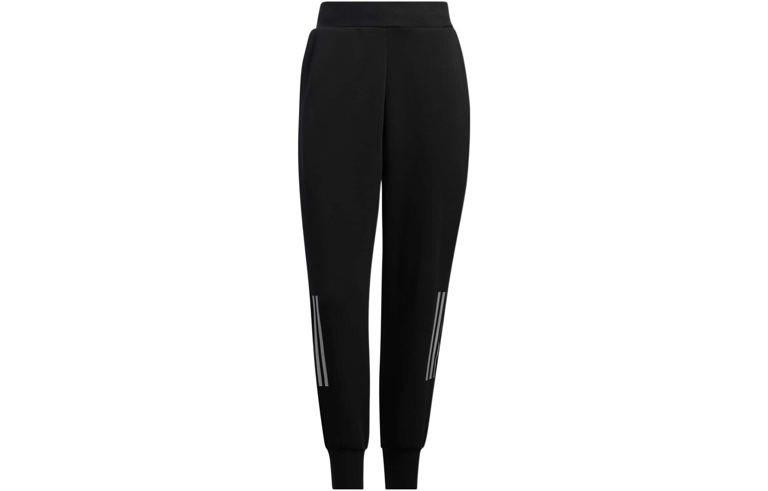 

Трикотажные спортивные штаны женские черные Adidas