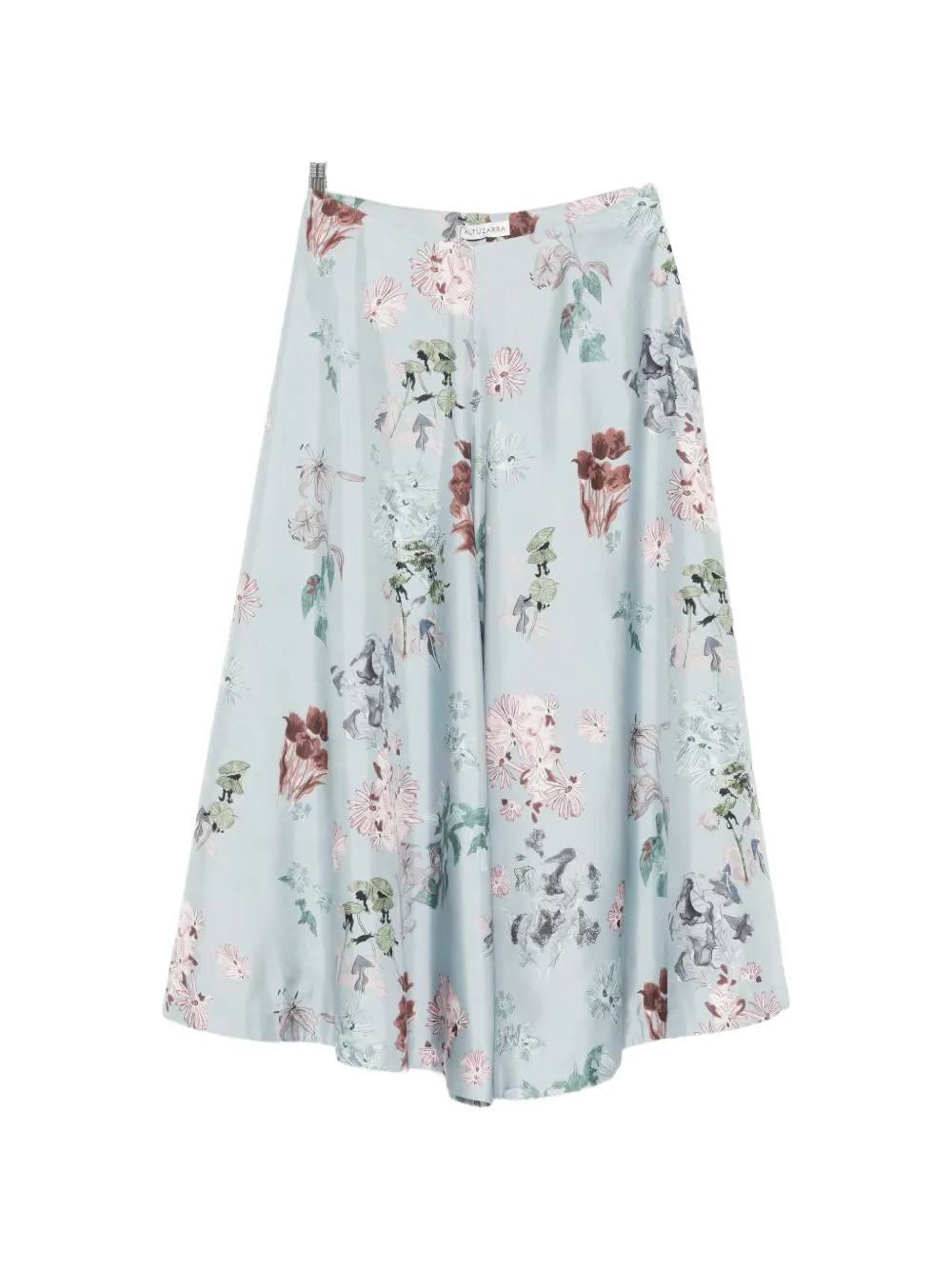

Юбка миди с цветочным принтом Altuzarra, синий