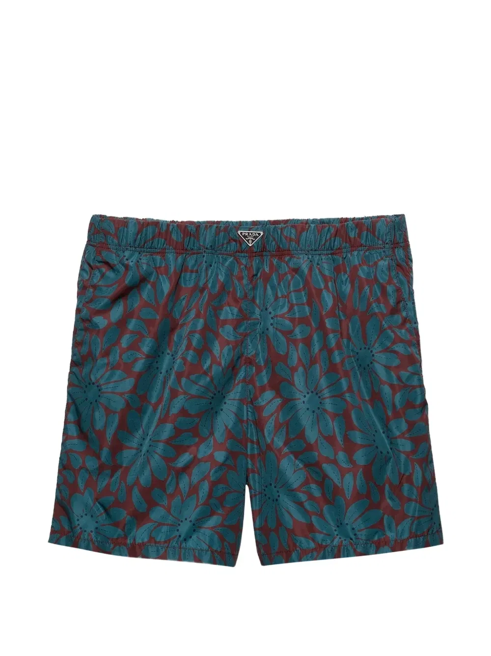 Плавки из Re-Nylon Prada, красный