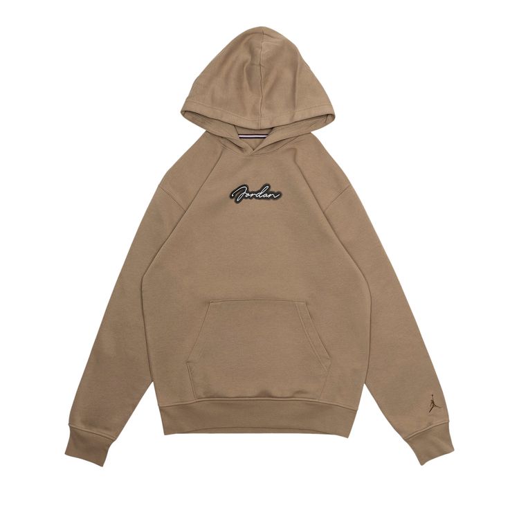 

Худи Air Jordan MVP Pullover Fleece Hoodie 'Desert Camo/Sail', желто-коричневый